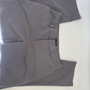 Lee Secretly Shapes Straight Leg Pants 16M Gray | Workwear Chic